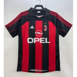 AC Milan Retro Trøje 2000-02 Hjemmebane Mænd